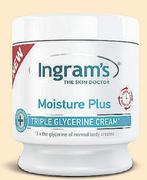 Ingram's Moisture Plus Triple Glycerine Cream-500ml