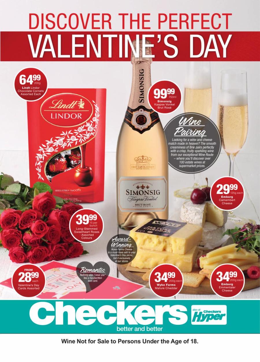 Checkers : Valentine's Day (30 Jan - 14 Feb 2017) — m.guzzle.co.za