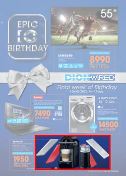 Dion Wired : Epic 10th Birthday (14 Jul - 17 Jul 2016), page 1