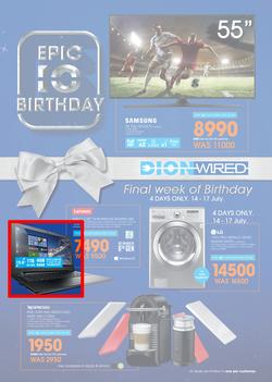 Dion Wired : Epic 10th Birthday (14 Jul - 17 Jul 2016), page 1