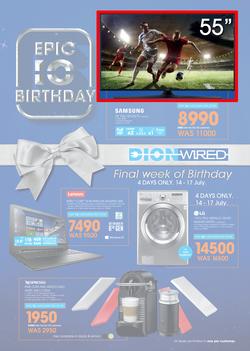 Dion Wired : Epic 10th Birthday (14 Jul - 17 Jul 2016), page 1