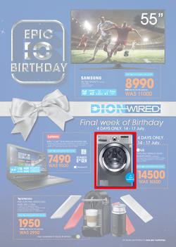Dion Wired : Epic 10th Birthday (14 Jul - 17 Jul 2016), page 1
