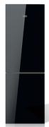 Defy 365ltr Black Glass Finish Bottom Freezer Fridge DAC551