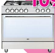 Defy 5 Burner Stainless Steel Gas Stove And Electric Oven DGS161