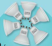 Simple Choice 3W LED GU10 Globes-For 6