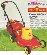 Wolf Garden 2000W Electric Mower