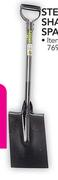 Lasher Steel Shaft Spade-Each