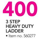 Home Quip 3 Step Heavy Duty Ladder