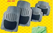 1st gear 4 Piece Black Car Mats-per Set