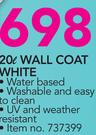 Dulux 20Ltr Wall Coat White