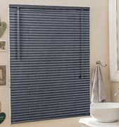 Decorland Ready-Made 25mm PVC Venetian Blinds(Steel And Espresso) 600x1000mm