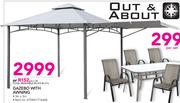 Out And About Gazebo With Awning-3m x 3m