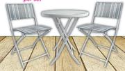 Pagoda 3 Piece Patio Bistro Set-Per Set