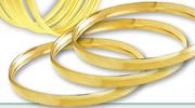 6mm 9Ct Gold Bangles-Each