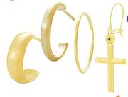 9Ct Gold Earrings-Per Pair