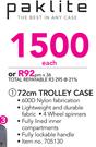 Paklite 72Cm Trolley Case