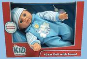 Kid Connection 40Cm Soft Doll With Sounds-Each