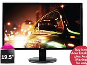 Acer 19.5" Monitor K202HQL