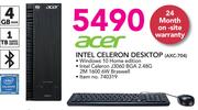 Acer Intel Celeron Desktop AXC-704