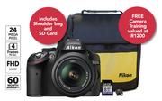 Nikon D3200 18-55MM DSLR Camera Bundle