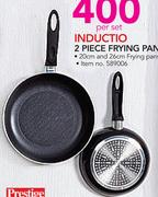 Inductio 2 Piece Frying Pan Set-per Set