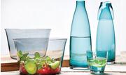 Glass Salad Bowl Or 2 Piece Carafe-Each