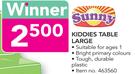 Sunny Kiddies Table Large
