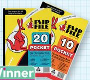 A4 Flip File 20 Sleeve