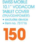 Swiss Mobile 10.1" Vodacom Tablet Cover TPUVODAPOWERT