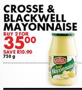 Crosse & Blackwell Mayonnaise-2x750g