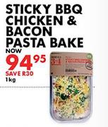 Sticky BBQ Chicken & Bacon Pasta Bake-1kg