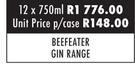 Beefeater Gin Range-12 x 750ml