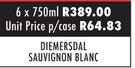 Diemersdal Sauvignon Blanc-6 x 750ml