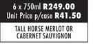 Tall Horse Merlot Or Cabernet Sauvignon-750ml