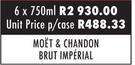 Moet & Chandon Brut Imperial-6 x 750ml