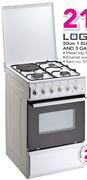 Logik 50Cm 1 Electric Plate And 3 Gas Burners