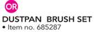 Addis Dustpan Brush Set