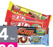 Nestle Large Bars Assorted-For 4