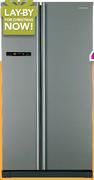 Samsung 540Ltr Side By Side Silver Fridge RSA1STMG