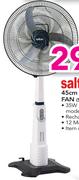 Salton 45Cm Pedestal Fan SRF45