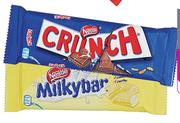 Nestle Milky Bar Or Crunch-2x80g