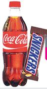 Coke 500ml And Snickers 51g-For Both