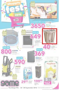 Game Accra : Shopper Fest 2016 (22 Sep - 28 Sep 2016), page 1