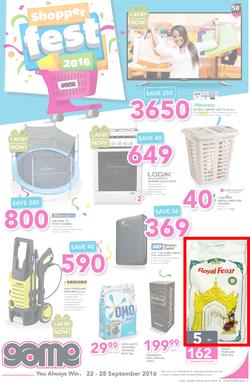 Game Accra : Shopper Fest 2016 (22 Sep - 28 Sep 2016), page 1