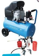 Tradeair Compressor 50Ltr With 5 Piece Kit