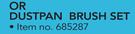 Addis Dustpan Brush Set