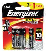 Energizer Alkaline Max AAAX3-Per Pack