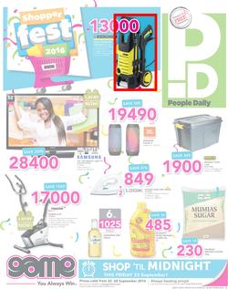 Game Nairobi (22 Sep - 28 Sep 2016), page 1