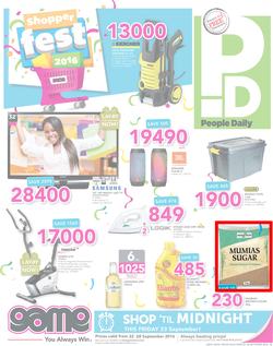 Game Nairobi (22 Sep - 28 Sep 2016), page 1