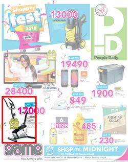 Game Nairobi (22 Sep - 28 Sep 2016), page 1